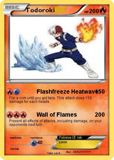 Pokémon Todoroki 33 33 - Flashfreeze Heatwave - My Pokemon Card