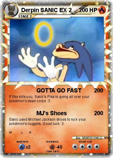 Pokemon Derpin SANIC EX 2