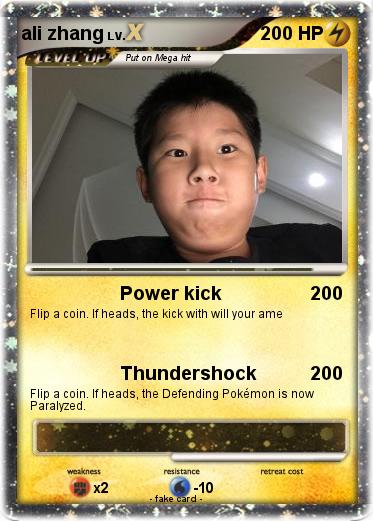 Pokemon ali zhang