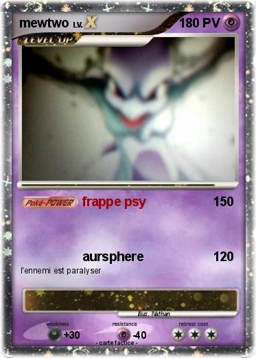 Pokemon mewtwo