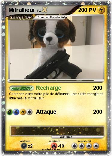 Pokemon Mitrallieur