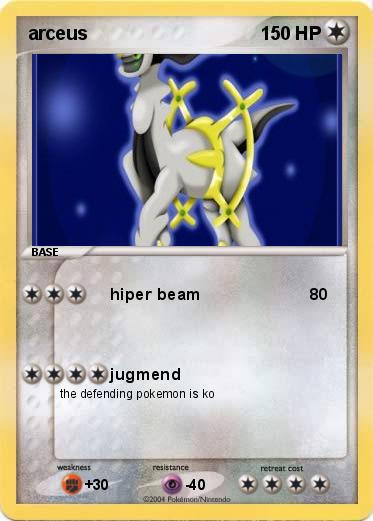 Pokemon arceus