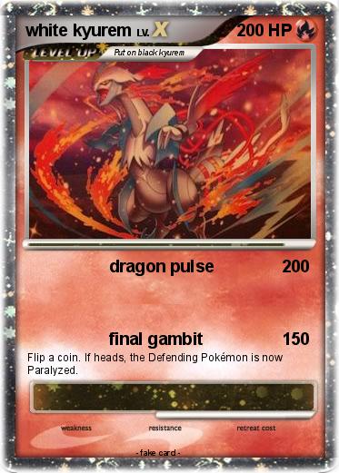 Pokemon white kyurem