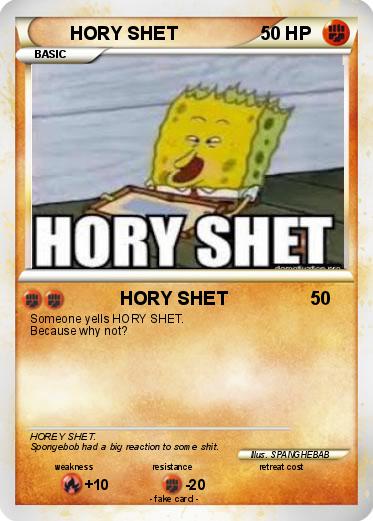 Pokemon HORY SHET