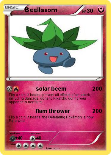 Pokemon Beellasom