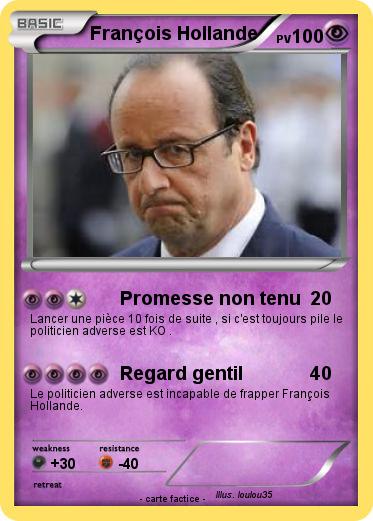 Pokemon François Hollande