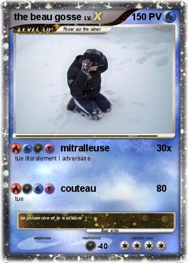 Pokemon the beau gosse