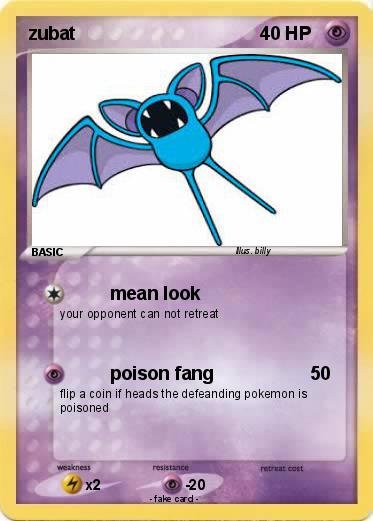 Pokemon zubat