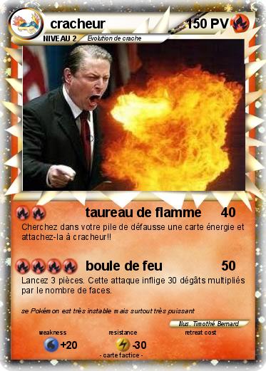 Pokemon cracheur