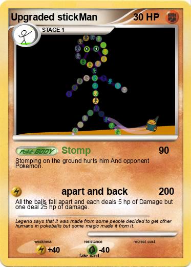 Pokemon Upgraded stickMan