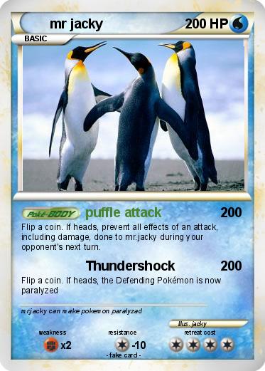 Pokemon mr jacky