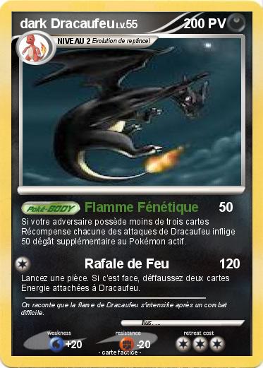 Pokemon dark Dracaufeu