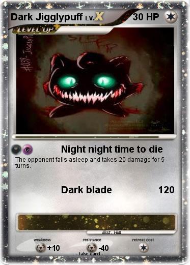 Pokemon Dark Jigglypuff