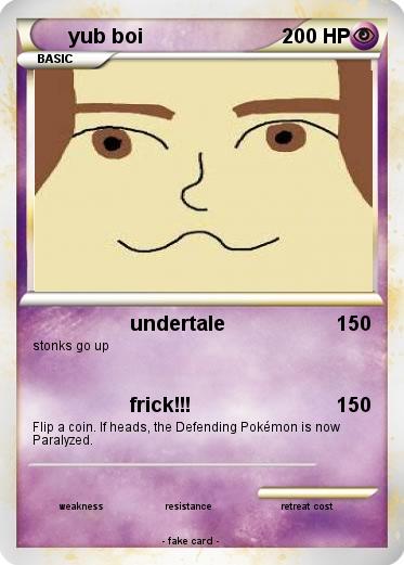 Pokemon yub boi