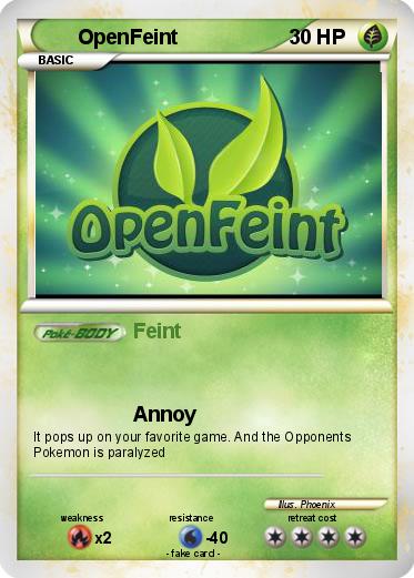 Pokemon OpenFeint