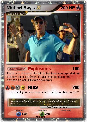 Pokemon Michael Bay