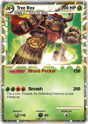 Pokemon Tree Rex
