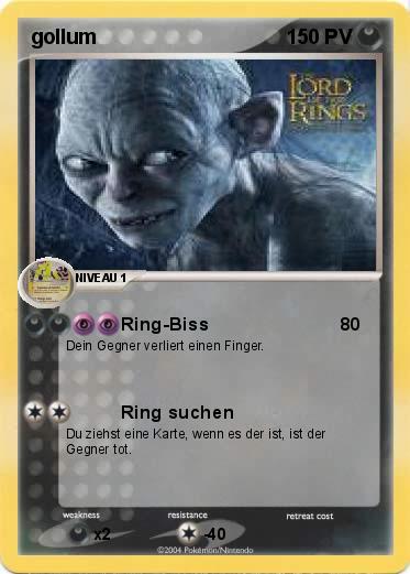 Pokemon gollum