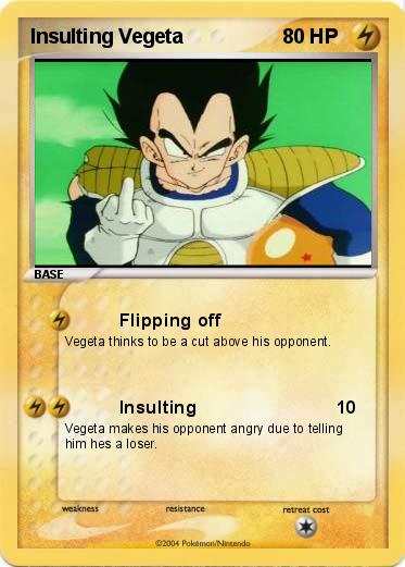 Pokemon Insulting Vegeta