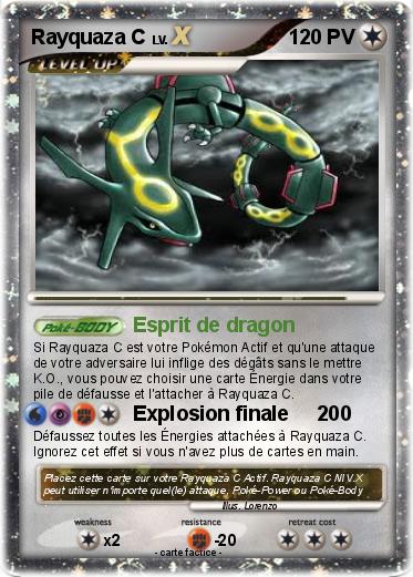 Pokemon Rayquaza C