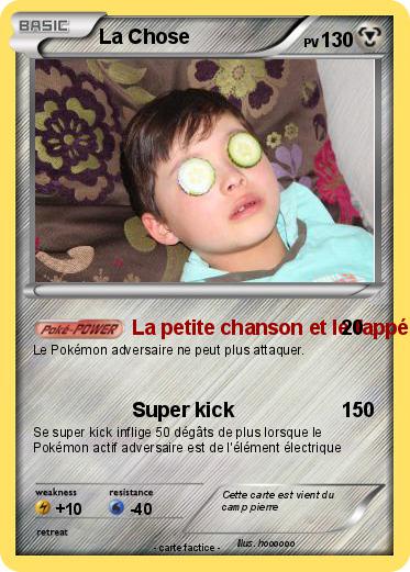 Pokemon La Chose