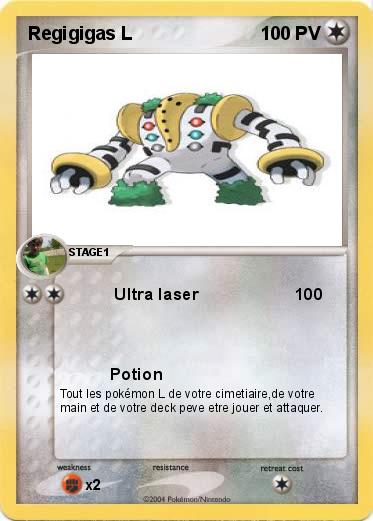 Pokemon Regigigas L 