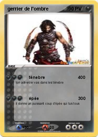 Pokemon gerrier de l'ombre