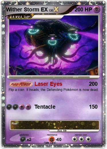 Pokemon Wither Storm EX