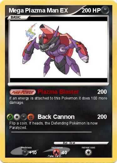 Pokemon Mega Plazma Man EX