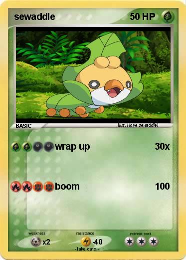 Pokemon sewaddle