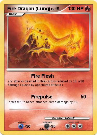 Pokemon Fire Dragon (Lung)