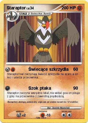 Pokemon Staraptor