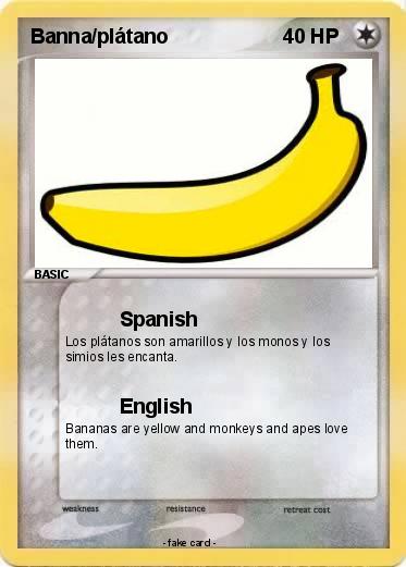 Pokemon Banna/plátano