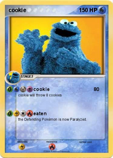 Pokemon cookie