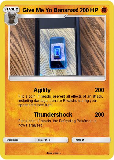 Pokemon Give Me Yo Bananas!