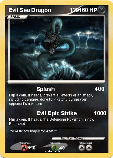 Pokemon Evil Sea Dragon            1291