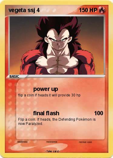 Pokemon vegeta ssj 4