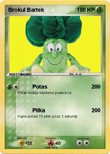 Pokemon Brokuł Bartek