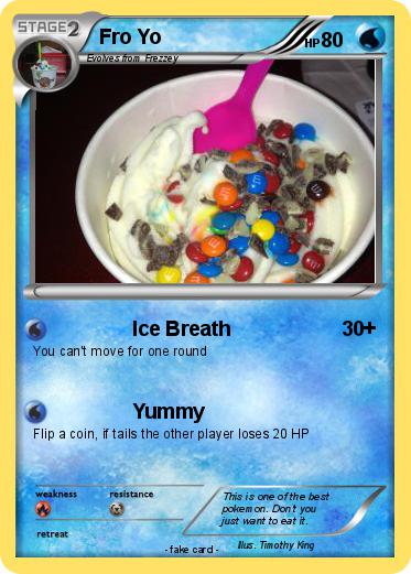 Pokemon Fro Yo