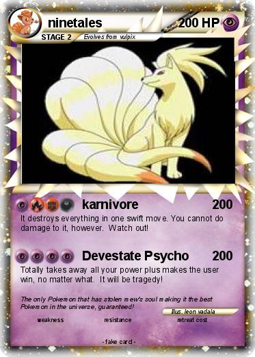 Pokemon ninetales