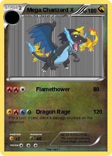 Pokemon Mega Charizard X