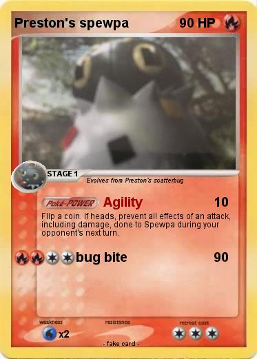 Pokemon Preston's spewpa