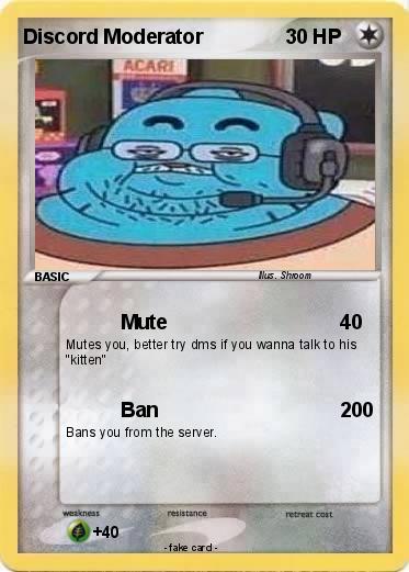 Pokemon Discord Moderator