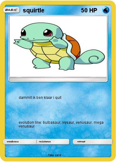 Pokemon squirtle
