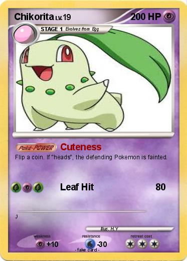 Pokemon Chikorita