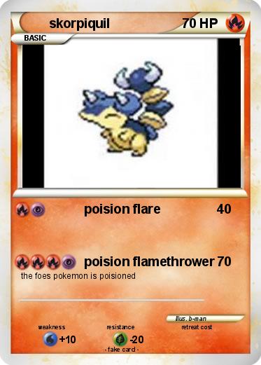 Pokemon skorpiquil