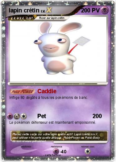 Pokemon lapin crétin