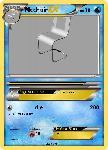 Pokemon cchair