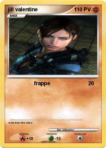 Pokemon jill valentine