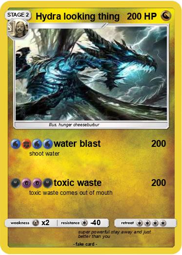 Pokemon Hydra looking thing